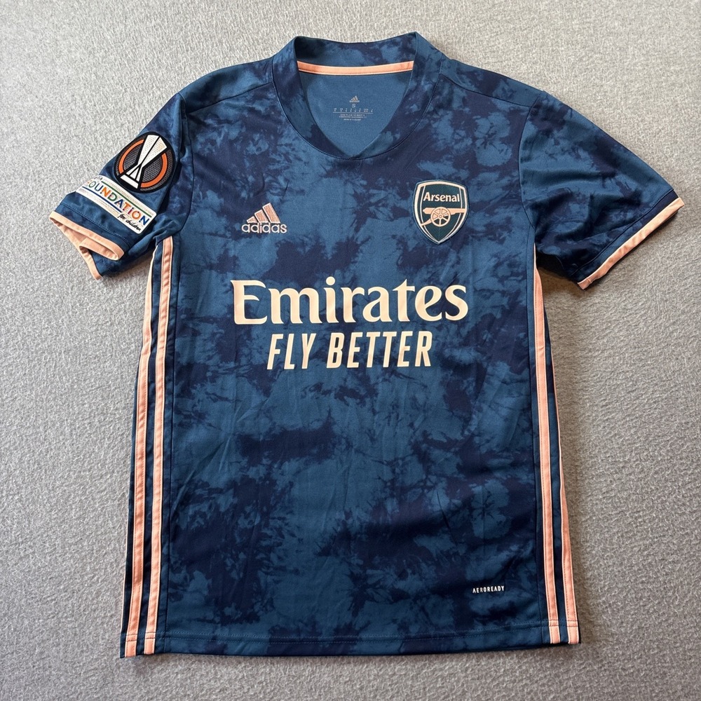 Arsenal FC Emirates Adidas 2020/21 Third Football Shirt Soccer Jersey Size S